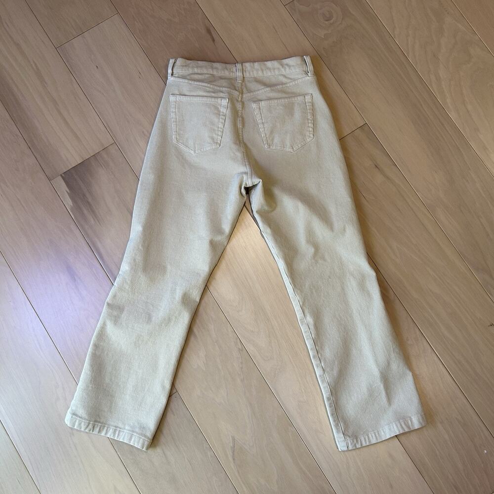 Faherty Womens 5 Pocket Corduroy Pants Ivory Women’s 28 - Picture 2 of 8